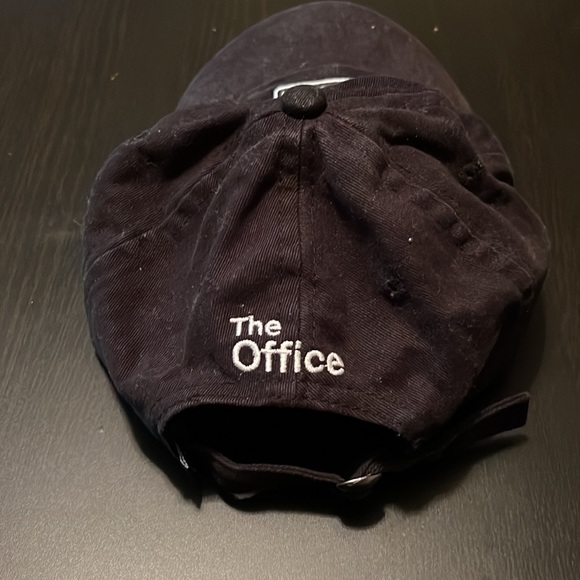 Black ‘The Office’ Show Hat with Adjustable Back - Picture 2 of 6